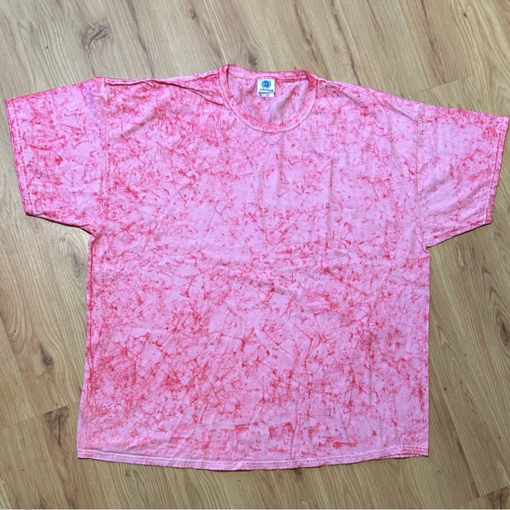 Pink Tie-Dye T-Shirt (3XL)